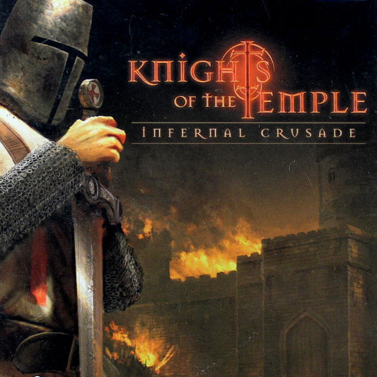 PlayStation 2 Videospiel Knight of the Temple Infernal Crusade Hülle mit Anleitung und Disc