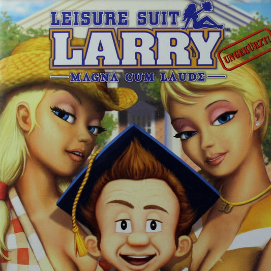 PlayStation 2 Videospiel Leisure Suit Larry Magna cum Laude Hülle mit Anleitung und Disc