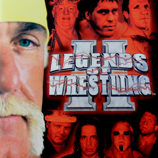PlayStation 2 Videospiel Legends of Wrestling II Hülle mit Anleitung und Disc