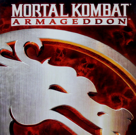 PlayStation 2Videospiel Mortal Kombat Armageddon Hülle mit Anleitung und Disc