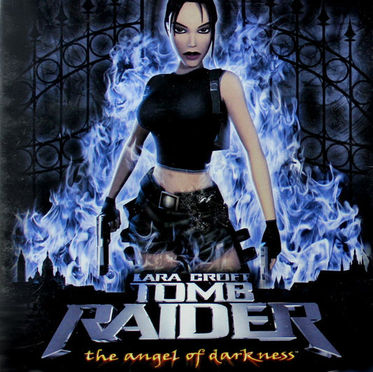 PlayStation 2 Videospiel Lara Croft The Angel of Darkness Hülle mit Anleitung und Disc