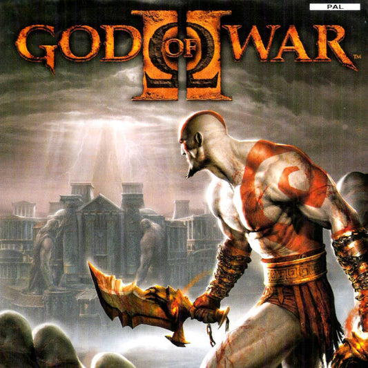 PlayStation 2 Videospiel God of War 2 Hülle mit Anleitung und Disc