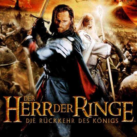 PlayStation 2  Videospiel Der Herr der ringe Die Rckkehr des Königs Hülle mit Anleitung und Disc 