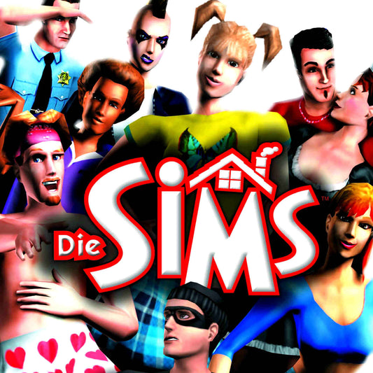 PlayStation 2 Videospiel Die Sims Hülle mit Anleitung und Disc