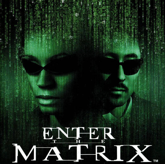 PlayStation 2 Videospiel Enter the Matrix Hülle mit Anleitung und Disc