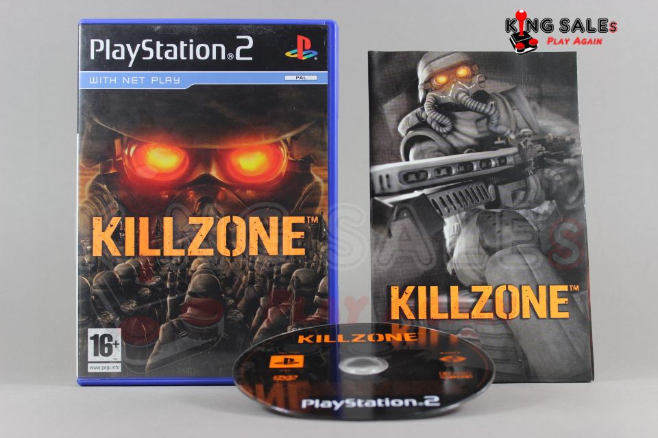 PlayStation 2 Videospiel Killzone Hülle mit Anleitung und Disc