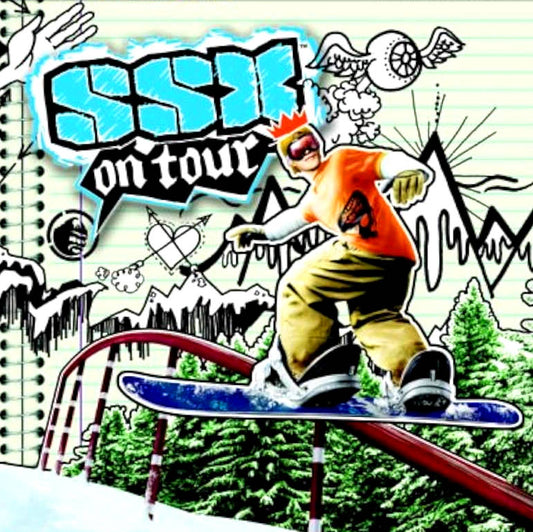 PlayStation 2 Videospiel SSX on Tour Hülle mit Anleitung und Disc