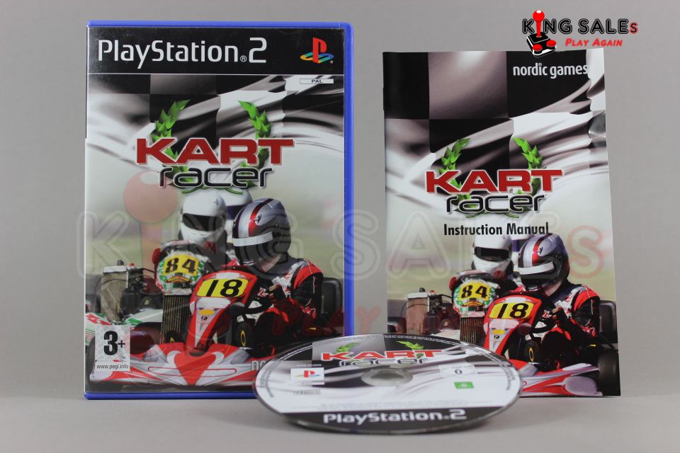 PlayStation 2 VideoSpiel Kart Racer Hülle mit Anleitung und Disc