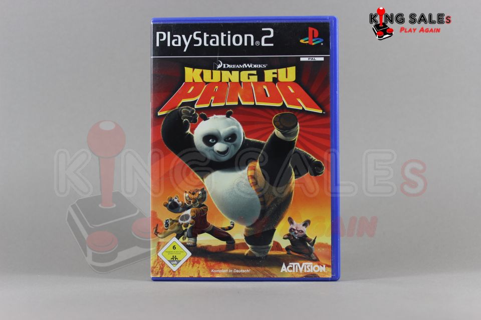 PlayStation 2 Videospiel  Kung Fu Panda Hülle mit Anleitung und Disc