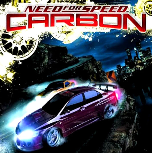 PlayStation 2  Videospiel Need for Speed Carbon Hülle mit Anleitung und Disc