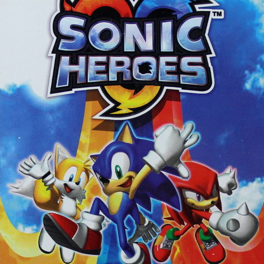 PlayStation 2 Videospiel Sonic Heroes Hülle mit Anleitung und Disc