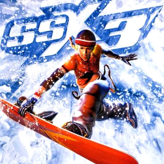 PlayStation 2  Videospiel SSX 3 Hülle mit Anleitung und Disc