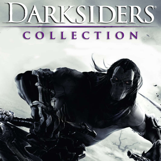 PlayStation 3 Videospiel Darksiders Collection Hülle mit Darksiders und Darksider 2 im Kartonschuber