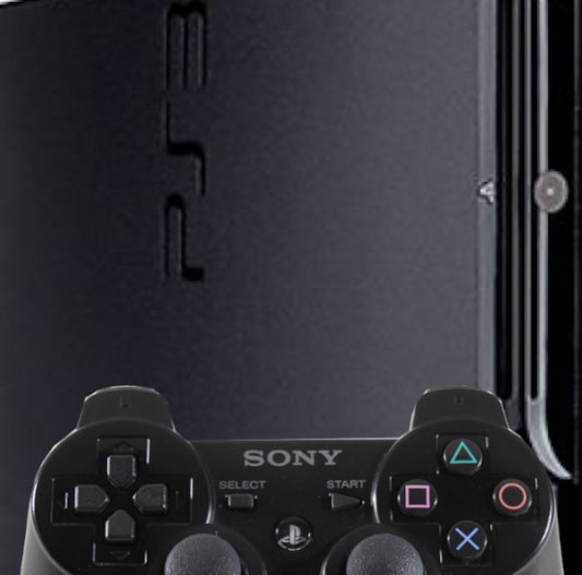 PlayStstaion 3 Slim Konsole schwarz mit Controller