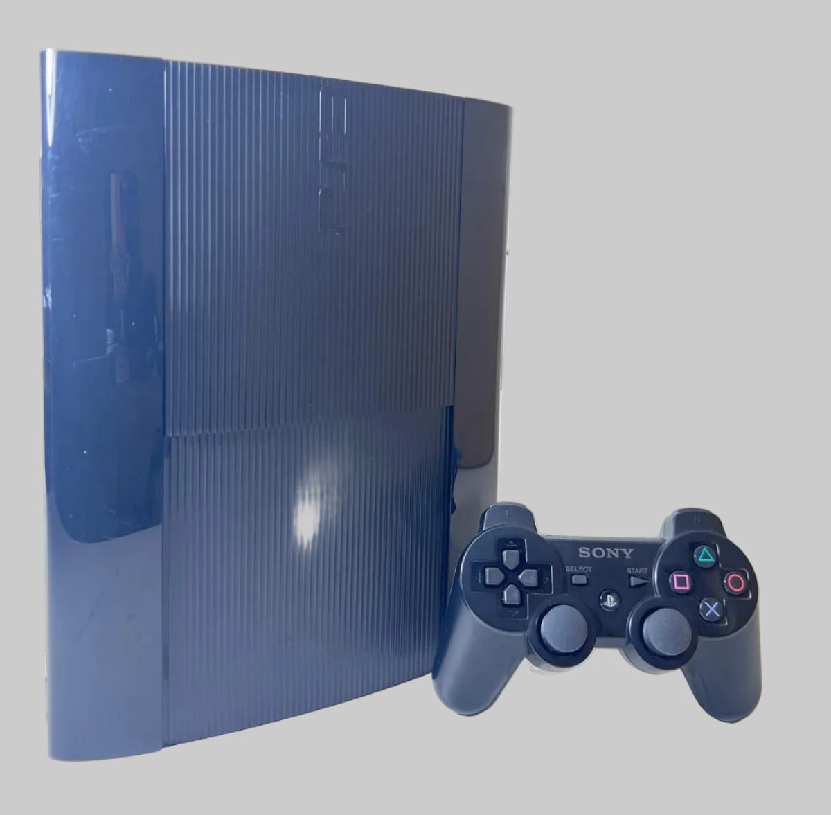 PlayStation 3 Super Slim Konsole schwarz mit Controller