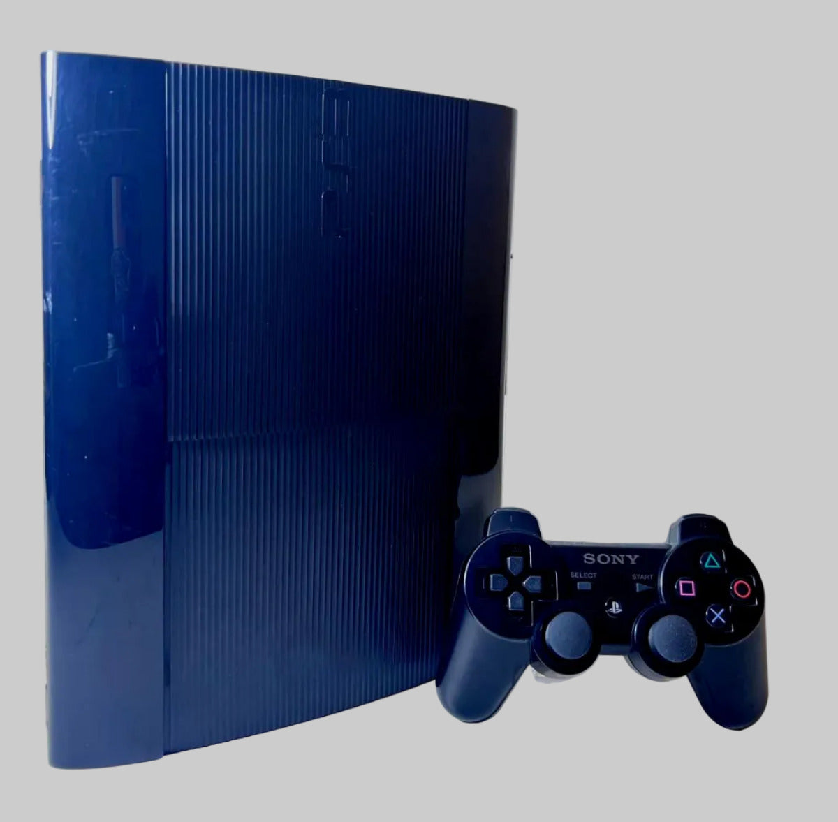 PlayStation 3 Super Slim Konsole schwarz mit Controller