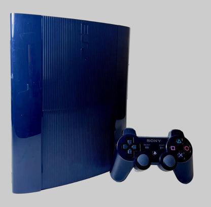 PlayStation 3 Super Slim Konsole schwarz mit Controller