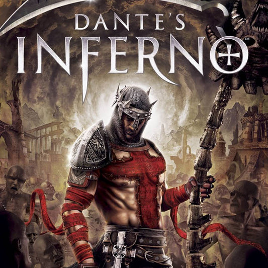 PlayStation 3 Videospiel Dantes Inferno Hülle mit Anleitung und Disc