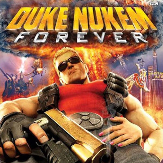 PlayStation Videospiel Duke Nukem Forever Hülle mit Anleitung und Disc