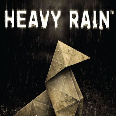 PlayStation 3 Videospiel Heavy Rain Hülle mit Anleitung und Disc