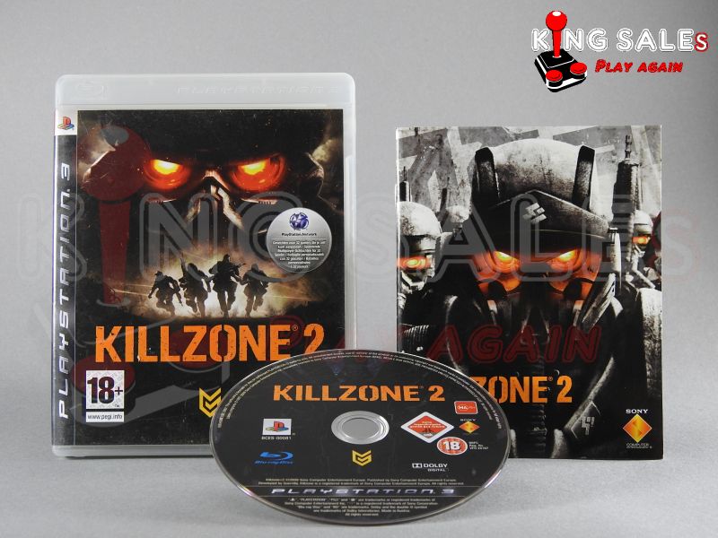 PlayStation 3 Videospiel Killzone 2 Hülle mit Anleitung und Disc