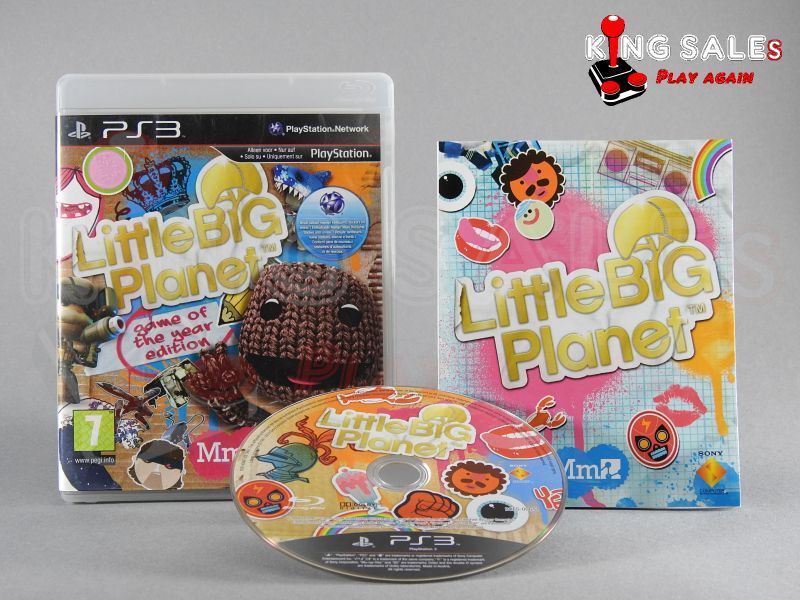 PlayStation 3 Videospiel Little Big Planet GotY Hülle mit Anleitung und Disc