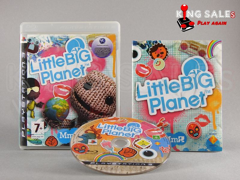 PlayStation 3 Videospiel Little Big Planet Hülle mit Anleitung und Disc