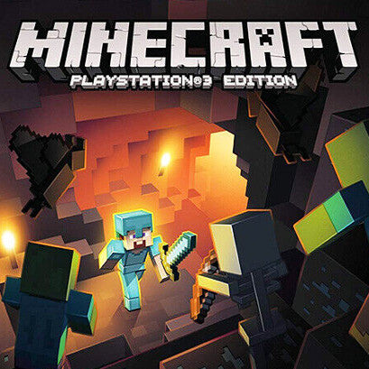 PlayStation 3 Videospiel Minecraft PlayStation 3 Edition Hülle mit Anleitung und Disc