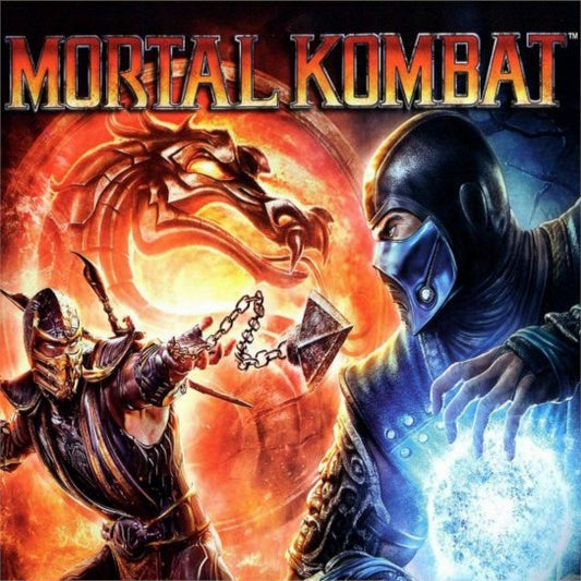 Playstation 3 Videospiel Mortal Kombat Hülle mit Anleitung und Disc