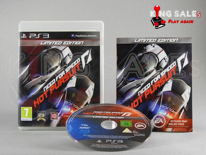 PlayStation 3 Videospiel Need for Speed Hot Pursuit Limited Edition Hülle mit Anleitung und Disc