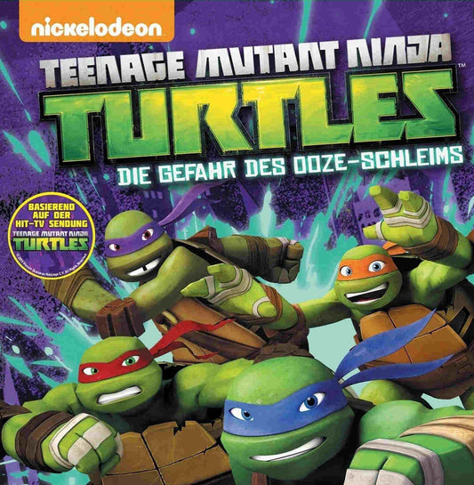 PlayStation 3 Videospiel Nickelodeon Teenage Mutant Ninja Turtles: Die Gefahr des Ooze-Schleims Hülle mit Anleitung und Disc