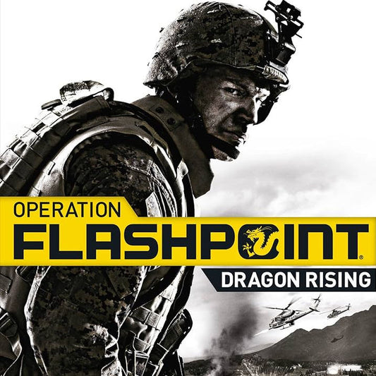 PlayStation 3 Videospiel Operation Flashpoint Rising Hülle mit Anleitung und Disc