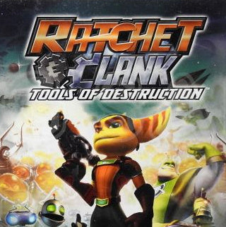 PlayStation 3 Videospiel Ratchet & Clank Tools of Destruction Hülle mit Anleitung und Disc