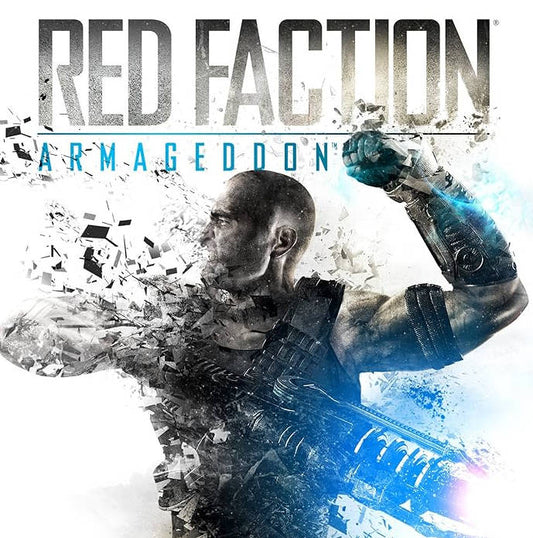 PlayStation 3 Videospiel Red Faction Armageddon Hülle mit Anleitung und Disc