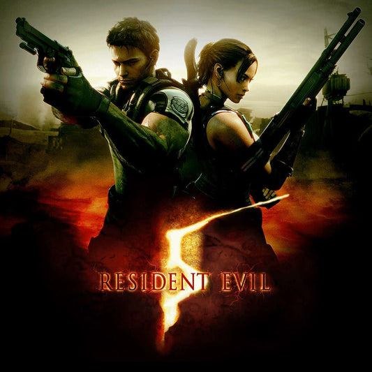 PlayStation 3 Videospiel REsidnet Evil 5 Hülle mit Anleitung und Disc