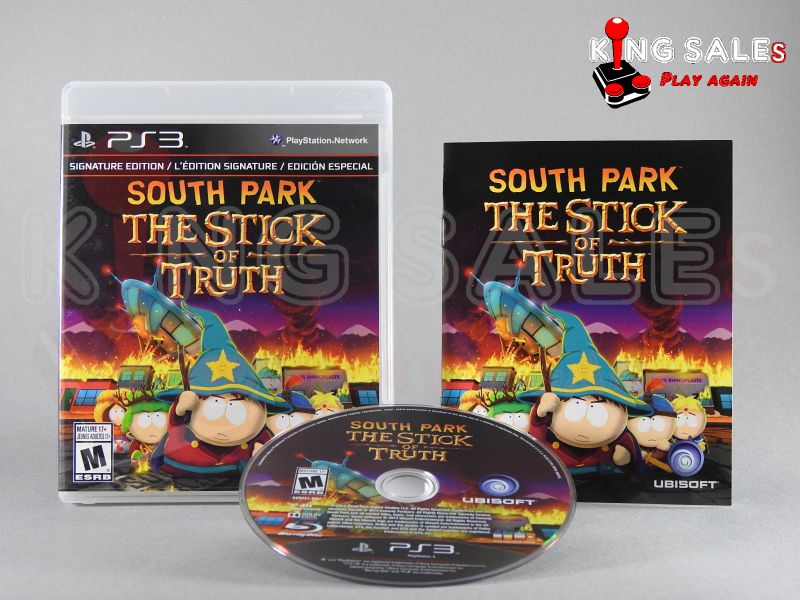 PlayStation 3 Videospiel South Park: Der Stab der Weisheit Hülle mit Anleitung und Disc