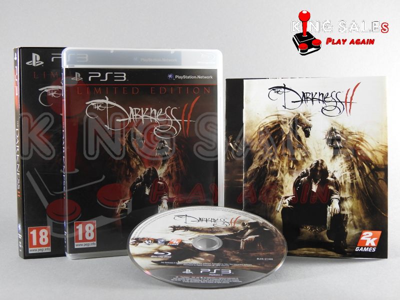 PlayStation 3 Videospiel The Darkness 2 Limited Edition Hülle mit Anleitung und Disc