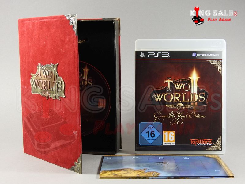 PlayStation 3 Videospiel Two Worlds 2 Game of the Year Edition Hülle mit Anleitung und Disc