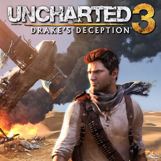 PlayStation 3 Videospiel Uncharted 3 Drakes Deception Hülle mit Anleitung und Disc