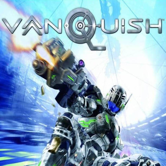 PlayStation 3 Videospiel Vanquish Hülle mit Anleitung und Disc