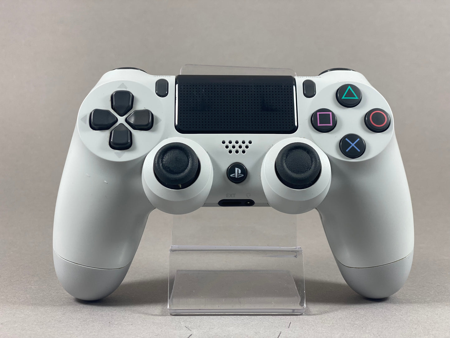 PlayStation 4 Controller von vorne in weiss