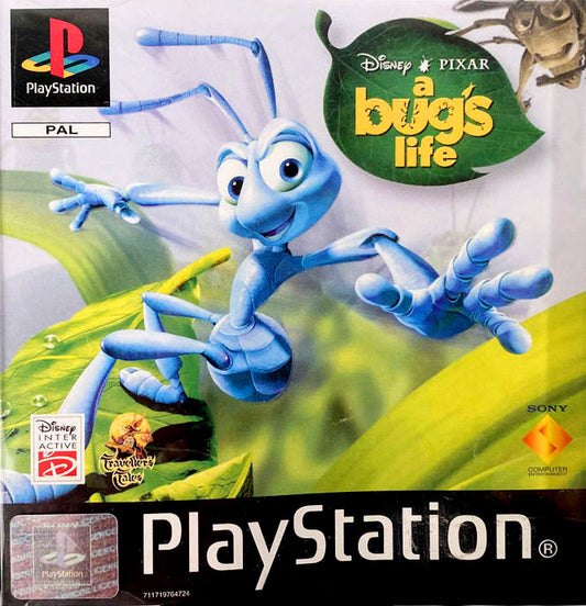 PlayStation Videospiel A Bugs Life offen mit Anleitung und Disc