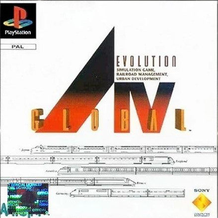 PlayStation Videospiel A.IV Evolution Global Hülle mit Anleitung und Disc