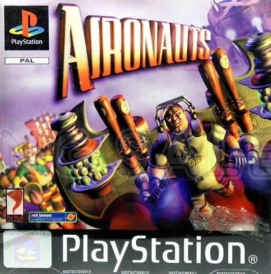 PlayStation Videospiel Aironauts Hülle mit Anleitung und Disc