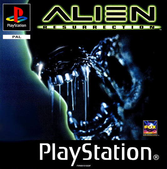 PlayStation Videospiel Alien Die Wiedergeburt Hlle mit Anleitung und Disc