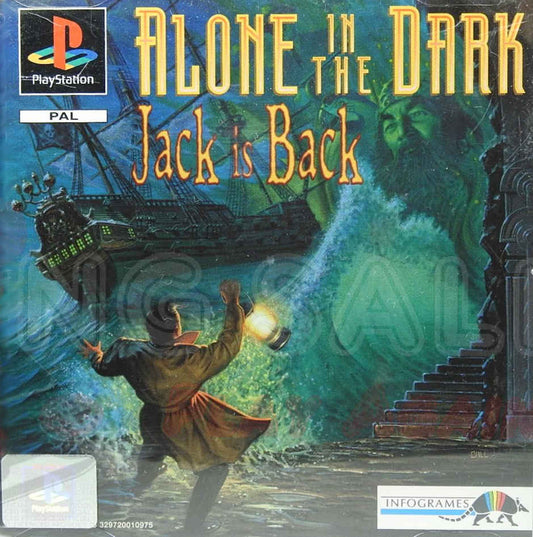 PlayStation Videospiel Alone in the Dark Jack is Back Hülle mit Anleitung und Disc