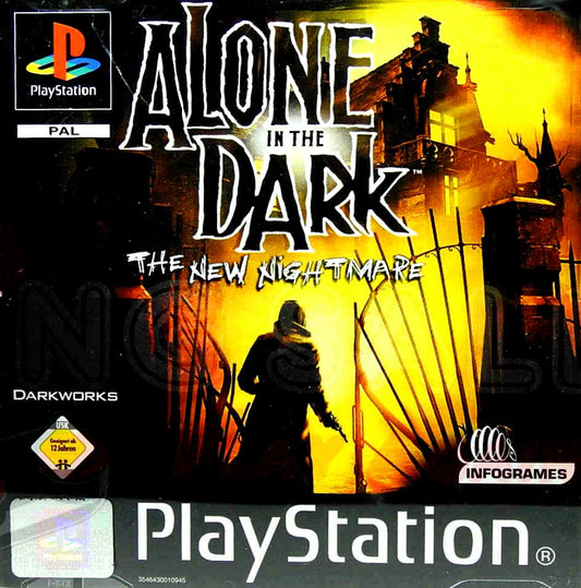 PlayStation Videospiel Alone in the Dark The New Nightmare Hülle mit Anleitung und Disc