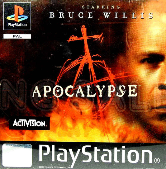 PlayStation Videospiel Apocalypse Hülle mit Anleitung und Disc