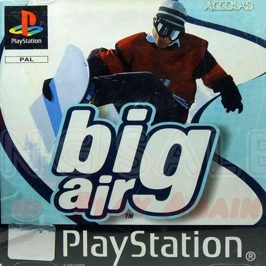 PlayStation Videospiel Big Air Hülle mit Anleitung und Disc