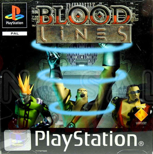 PlayStation Videospiel Blood Lines Hülle mit Anleitung und Disc